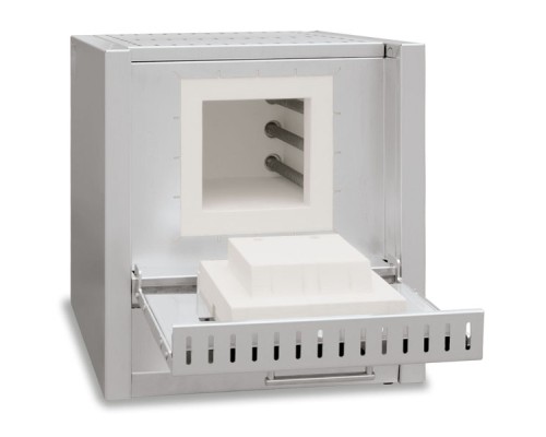 Высокотемпературная печь Nabertherm LHTC 08/16/C550 с откидной дверью, с нагревательными элементами из SiC, 1600°С, 8 л (Артикул LC084K6ON8)