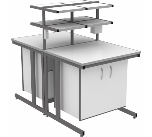 Стол лабораторный островной высокий СО-90.160.90 (900×1600×900)