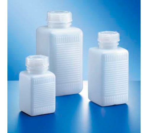 Бутыль Kautex широкогорлая 250 мл, HDPE, квадратная, Ø 40 мм, естественный цвет, без крышки Бутыль Kautex широкогорлая 250 мл, HDPE, квадратная, Ø 40 мм, естественный цвет, без крышки