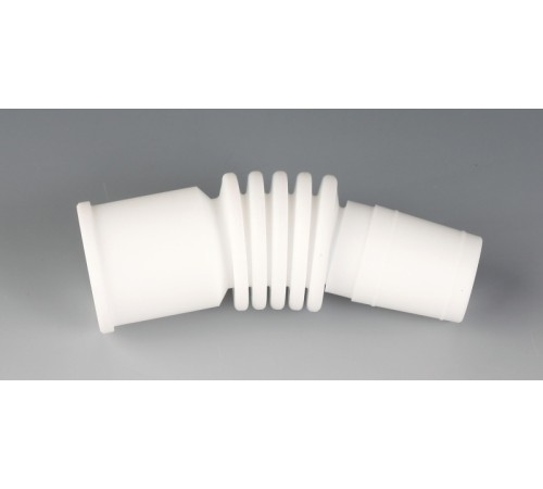 Гофрированная трубка Bohlender NS 45/40, прогиб 40°, PTFE (Артикул H 907-15) Гофрированная трубка Bohlender NS 45/40, прогиб 40°, PTFE (Артикул H 907-15)