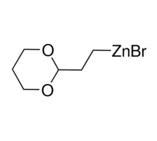 (1,3-диоксан-2-ил) этилцинка бромид, 0,5 М в ТГФ, упакованы в атмосфере аргона в закрывающемся ChemSeal ^ т бот, Alfa Aesar, 50 мл - 2